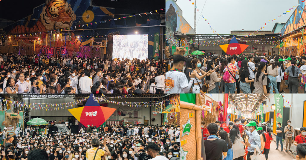 បុណ្យភូមិសប្តាហ៍ទីមួយ ប្រព្រឹត្តិទៅយ៉ាងជោគជ័យ ដោយទាក់ទាញអ្នកចូលរួមភ្លូកទឹកភ្លូកដី កាលពីចុងសប្តាហ៏មុន នៅ Factory Phnom Penh