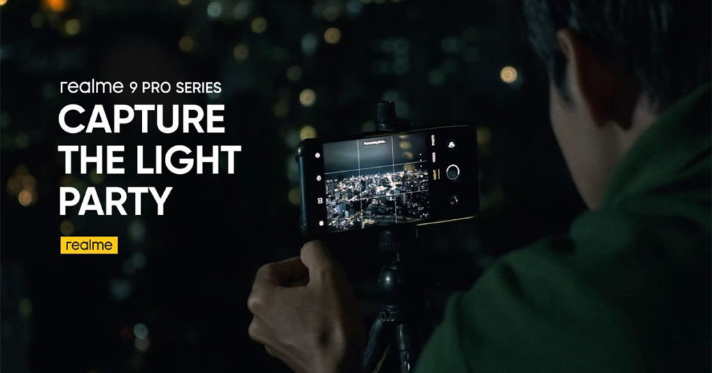 realme Capture the light party បង្ហាញសមត្ថភាពថតរូបយ៉ាងអស្ចារ្យរបស់ realme 9 Pro sereis ធៀបទៅនឹងកំពូលស្មាតហ្វូនប្រេនផ្សេងទៀត