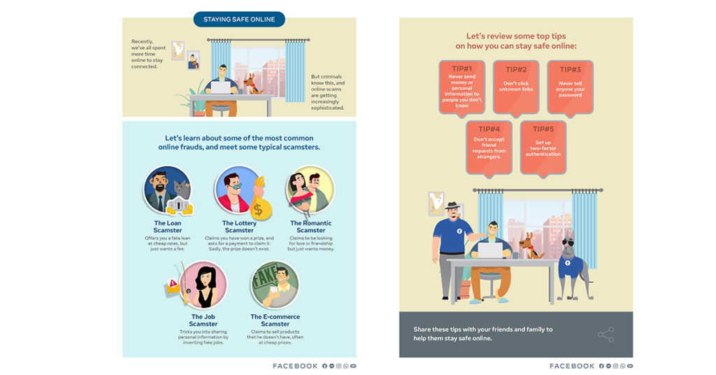 ការកសាងភាពធន់ប្រឆាំងនឹងការបោកប្រាស់តាមអ៉ីនធឺណិតជាមួយក្រុមហ៊ុន Meta