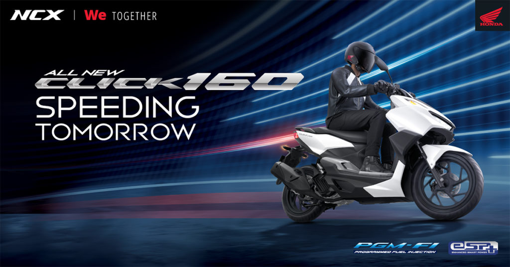 All New Honda CLICK160 នាំមកនូវនិយមន័យថ្មីទាំងស្រុង!!!