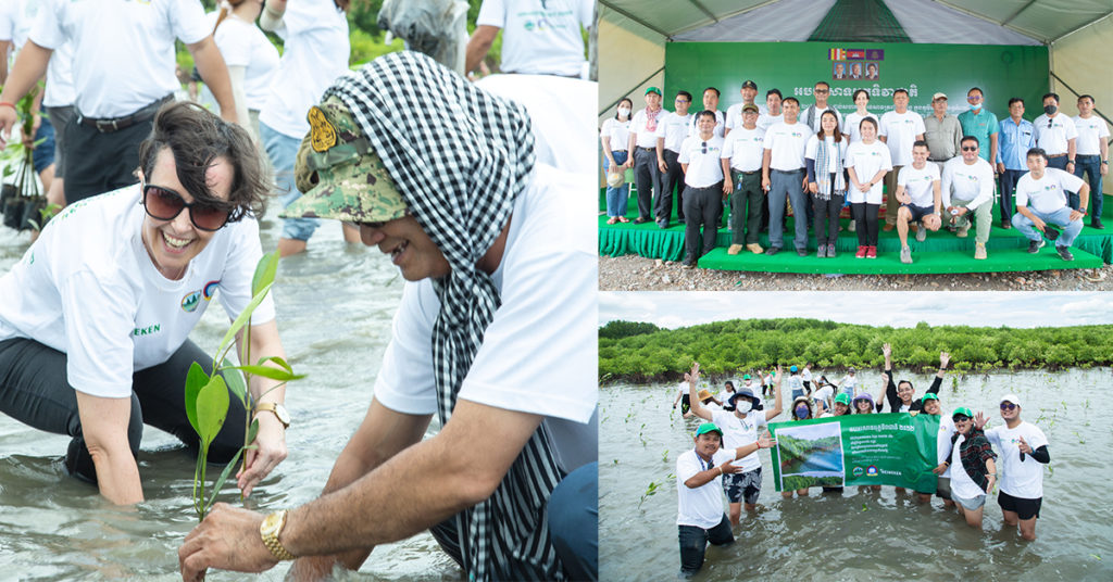ក្រុមហ៊ុន ហ៊ិននីគែន ខេមបូឌា បន្តប្តេជ្ញាជួយសហគមន៍មូលដ្ឋាននៅកម្ពុជាតាមរយៈការដាំដើមកោងកាងនៅសហគមន៍ក្នុងខេត្តកំពត