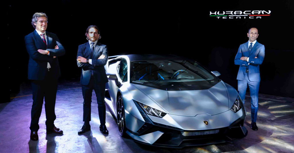 Lamborghini Huracán Tecnica បង្ហាញខ្លួនជាលើកដំបូងក្នុងព្រះរាជាណាចក្រកម្ពុជា ការរចនា Huracán និងភាពបរិសុទ្ធផ្នែកបច្ចេកទេសសម្រាប់របៀបរស់នៅដ៏រីករាយ និងការអនុវត្តការបើកបរនៅលើផ្លូវ និងទីលានប្រណាំង