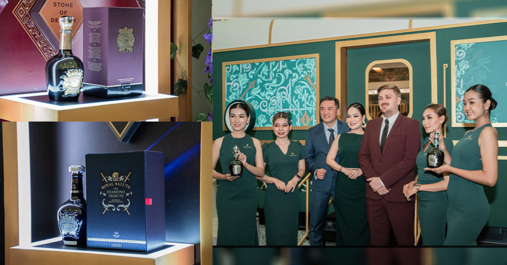 ពិធីសម្ពោធជាផ្លូវការនៃស្តេចស្រាវិស្គី ដ៏ប្រណីត ROYAL SALUTE 30 ឆ្នាំ