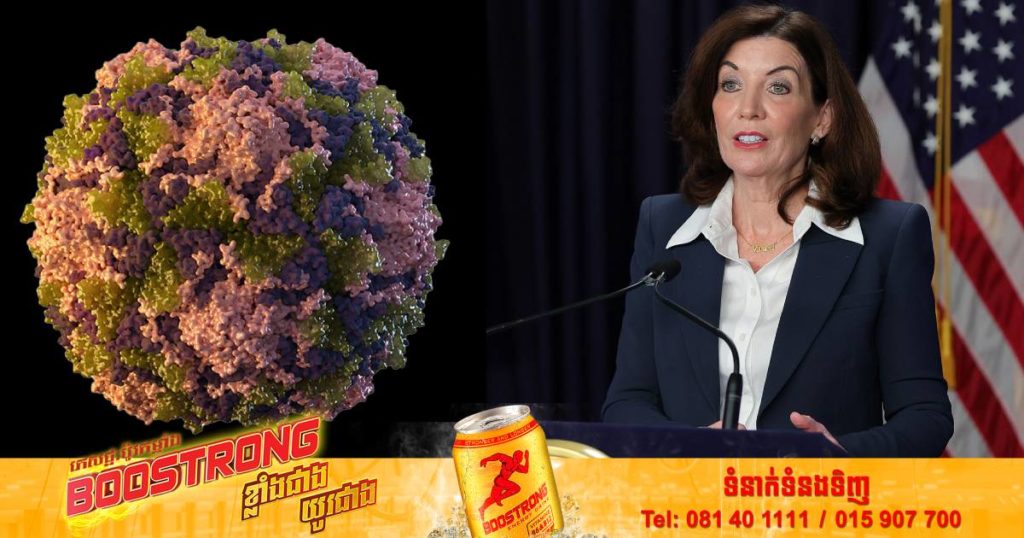 ញូវយ៉កប្រកាសដាក់ក្រុងក្នុងគ្រាមានអាសន្នជុំវិញករណីរីករាលដាលនៃជំងឺគ្រុនស្វិតដៃជើង