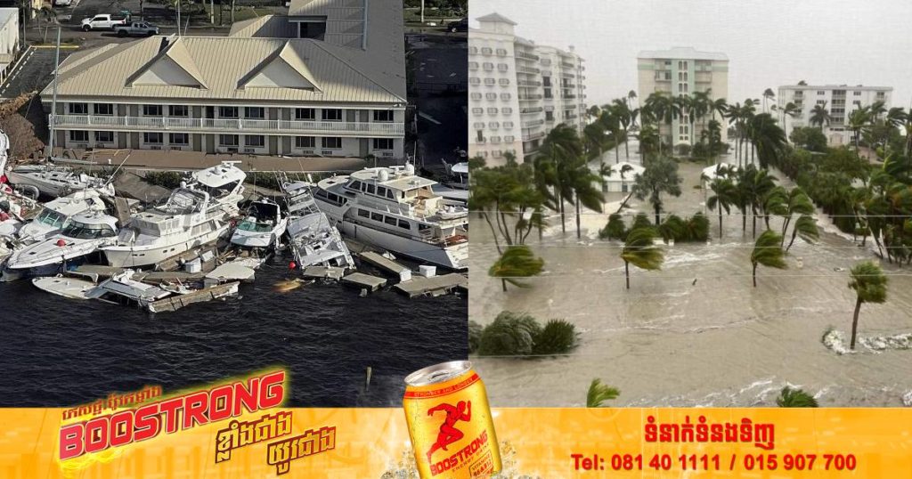 ខ្យល់ព្យុះ Ian បានឆក់យកជីវិតពលរដ្ឋអាមេរិកម្នាក់ ខណៈផ្ទះនិងហាងជាង ២,៦លានកន្លែងនៅរដ្ឋផ្លរីដាត្រូវកាត់ផ្តាច់អគ្គិសនីទាំងស្រុង