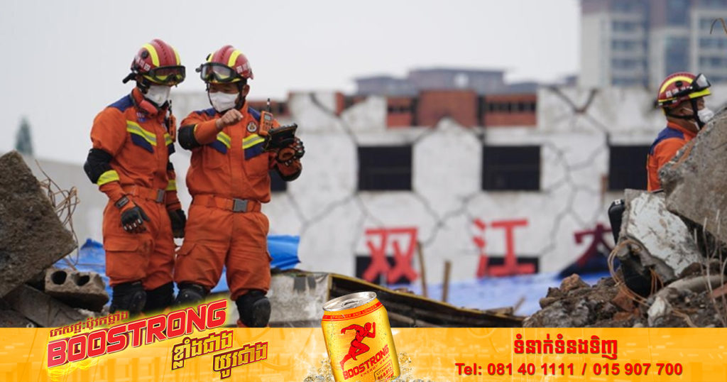 គ្រោះរញ្ជួយដីកម្រិត ៦.៨ រ៉ិចទ័រ បានវាយប្រហារខេត្តស៊ីឈួនរបស់ប្រទេសចិន ខណៈការរញ្ជួយតូចៗនៅតែមានជាបន្ដបន្ទាប់