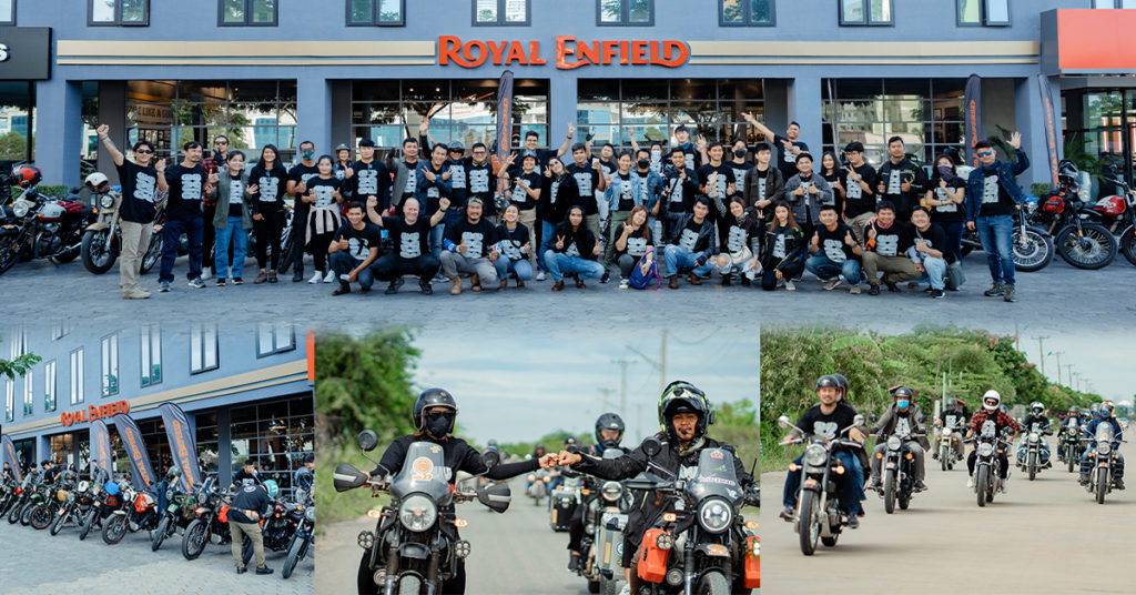 ក្រុមហ៊ុនម៉ូតូធំរបស់ Royal Enfield ប្រារព្ធកម្មវិធី ‘One Ride 2022’ ជាលើកទី១១ ផ្តោតលើការធ្វើដំណើរប្រកបដោយការទទួលខុសត្រូវ