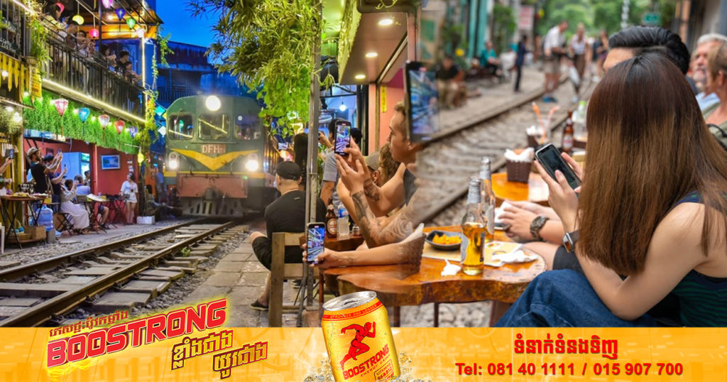 ហាងកាហ្វេលើផ្លូវរថភ្លើង ដ៏ពេញនិយមនៅទីក្រុងហាណូយ ត្រូវបានបញ្ជាឱ្យបិទ