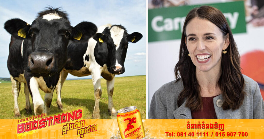 នូវែលសេឡង់កំពុងជំរុញឱ្យមានការបង់ពន្ធលើលាមកគោក្របី ដើម្បីទប់ប្រយុទ្ធប្រឆាំងនឹងការប្រែប្រួលអាកាសធាតុ