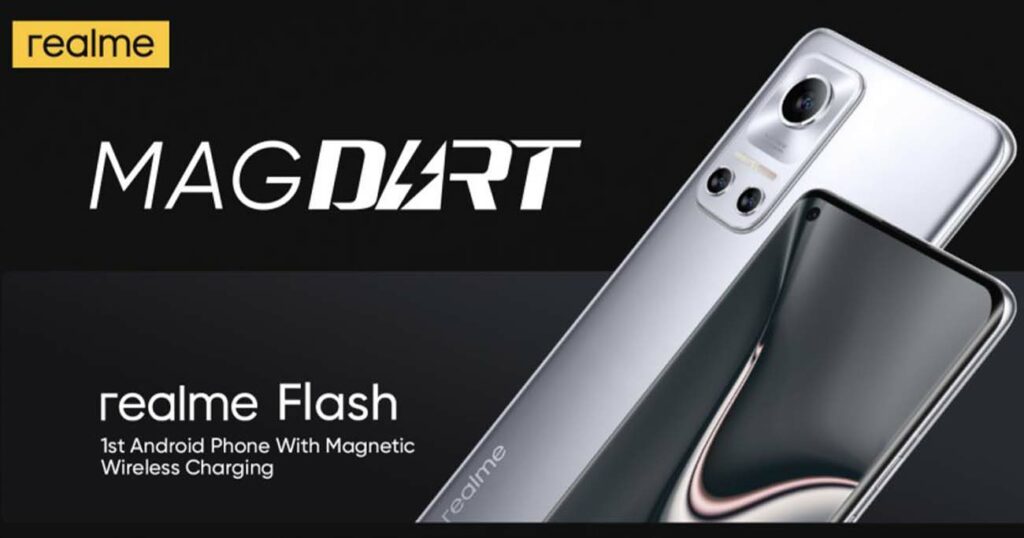 វិធីល្អបំផុតដើម្បីសាកថ្មទូរស័ព្ទរបស់អ្នកត្រូវបានបង្កើតឡើង realme MagDart magnetic flash charging អនុញ្ញាតឱ្យឧស្សាហកម្មស្មាតហ្វូនមើលឃើញអនាគតនៃការសាកថ្ម