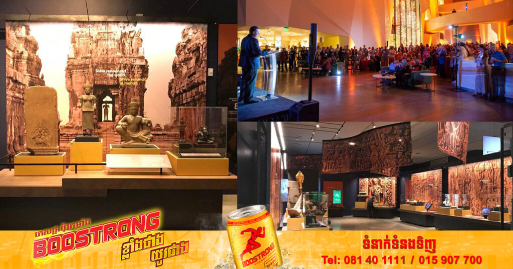 វត្ថុសិល្បៈបុរាណខ្មែរចំនួន ១០១វត្ថុ កំពុងដាក់តាំងពិព័រណ៍នៅសារមន្ទីរ សហរដ្ឋអាមេរិក