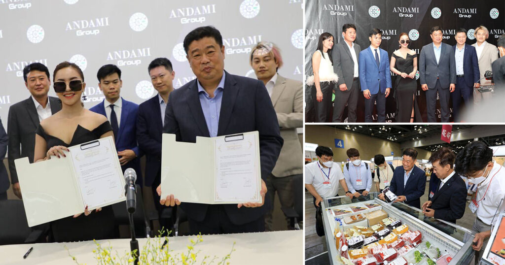 តន់ ចន្ទសីម៉ា ត្រូវបានសម្ព័ន្ធក្រុមហ៊ុនANDAMI Group របស់កូរ៉េជ្រើសរើសជាBrand Ambassador