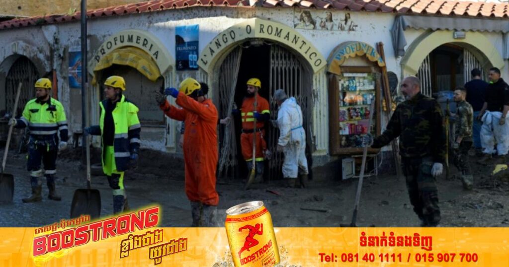 តួលេខអ្នកបាត់បង់ជីវិតក្នុងហេតុការណ៍បាក់នៅអ៊ីតាលីបន្តកើនឡើងដល់ ៨នាក់ ខណៈ ៤នាក់ផ្សេងទៀតកំពុងបាត់ខ្លួន