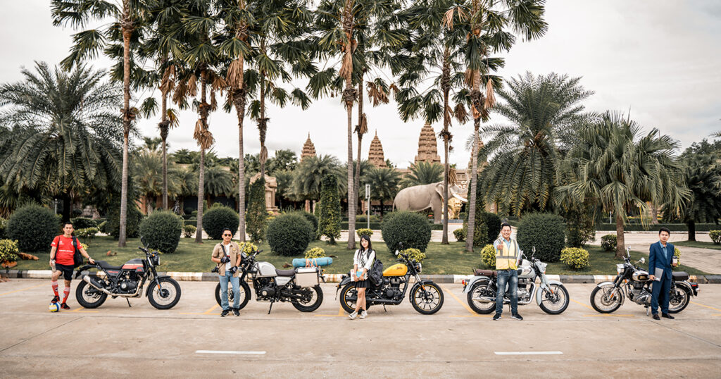 ៤គោលដៅដែលអ្នកអាចធ្វើដំណើរកម្សាន្តជាមួយម៉ូតូ Royal Enfield ក្នុងឱកាសថ្ងៃបុណ្យអុំទូក