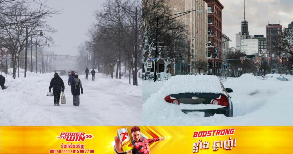 ព្យុះព្រិលទឹកកកបានបន្តធ្វើឲ្យពលរដ្ឋអាមេរិកកើនដល់ ៤៧នាក់បាត់បង់ជីវិត