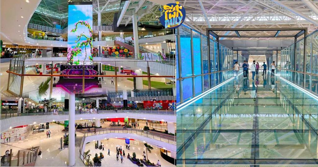 តោះណាត់គ្នាដើរ! ផ្សារទំនើប Aeon 3 ជាផ្សារធំជាងគេនៅកម្ពុជា មានការរៀបចំប្លែកៗជាច្រើន និងមានស្ពានកញ្ចក់ថែមទៀត (មានវីដេអូ)