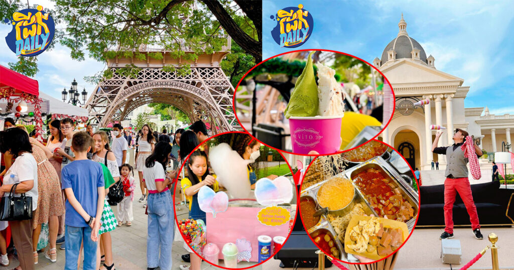 (DER DAILY) ចុងឆ្នាំនេះហើយមិនដឹងថាដើរលេងនៅណាមែនអត់? អាចមកលេងកម្សាន្តនៅបរិវេណសួន យូរ៉ូផាក បុរី ប៉េង ហួត (បឹងស្នោ) ដែលរៀបចំរហូតដល់ចុងខែធ្នូតែម្តង