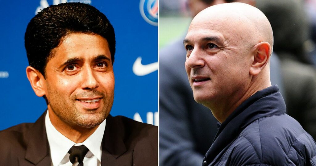 ប្រធានក្លឹប PSG និងប្រធានក្លឹប Spur កំពុងពិភាក្សាលើគម្រោងវិនិយោគមួយដែលតម្លៃជាង ១ពាន់លានដុល្លារ