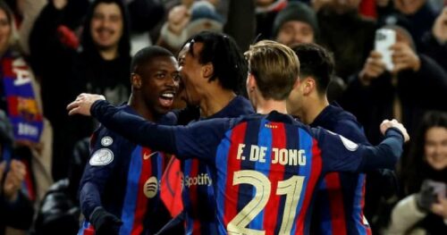 Dembélé ស៊ុតមួយគ្រាប់ជួយកក់កៅអីវគ្គពាក់កណ្តាលផ្តាច់ព្រ័ត្តនៃពាន Copa del Rey ឲ្យក្លឹប Barcelona