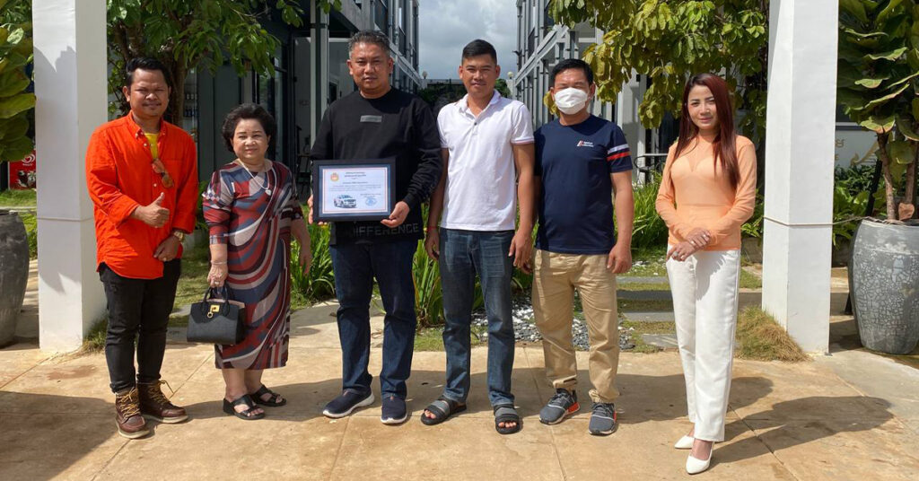 ថៅកែ Resortឈ្នះរថយន្តទី ១២១ពី GANZBERG