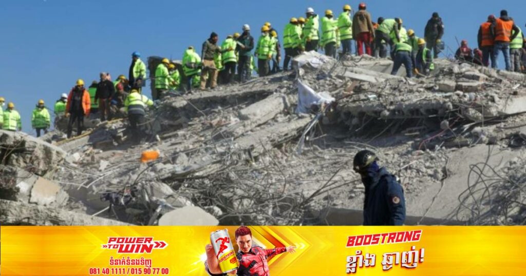 UN ៖ តួលេខអ្នកបាត់បង់ជីវិតដោយគ្រោះរញ្ជួយដីនៅតួគីនិងស៊ីរីអាចកើនដល់ខ្ទង់ ៥០,០០០នាក់