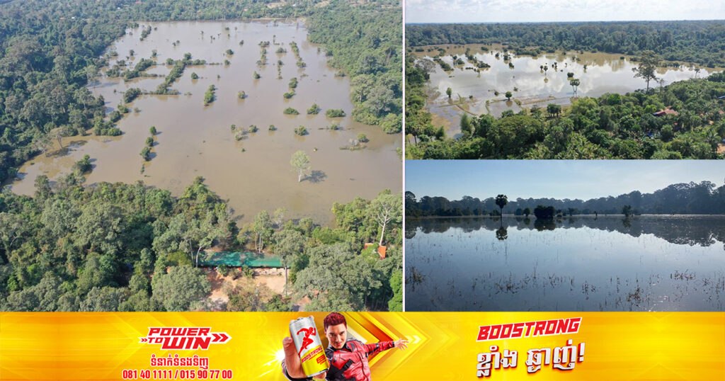 ទន្លេស្ងួតបានរស់ឡើងវិញ ក្រោយគោកទឹកជាច្រើនសតវត្សរ៍មកហើយ