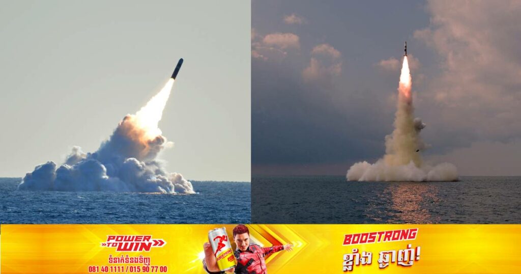 កូរ៉េខាងជើងបាញ់មីស៊ីលកម្ទេចនាវាចំនួន ២គ្រាប់ ខណៈអាមេរិកនិងកូរ៉េខាងត្បូងផ្តើមធ្វើសមយុទ្ធយោធា “Freedom Shield 23”