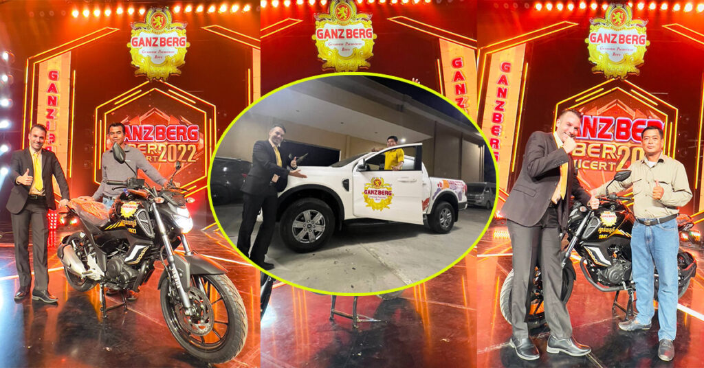 Ganzberg រង្វាន់យក្សបានរកឃើញអ្នកឈ្នះ ម៉ូតូធំ និង ឡាន!!!