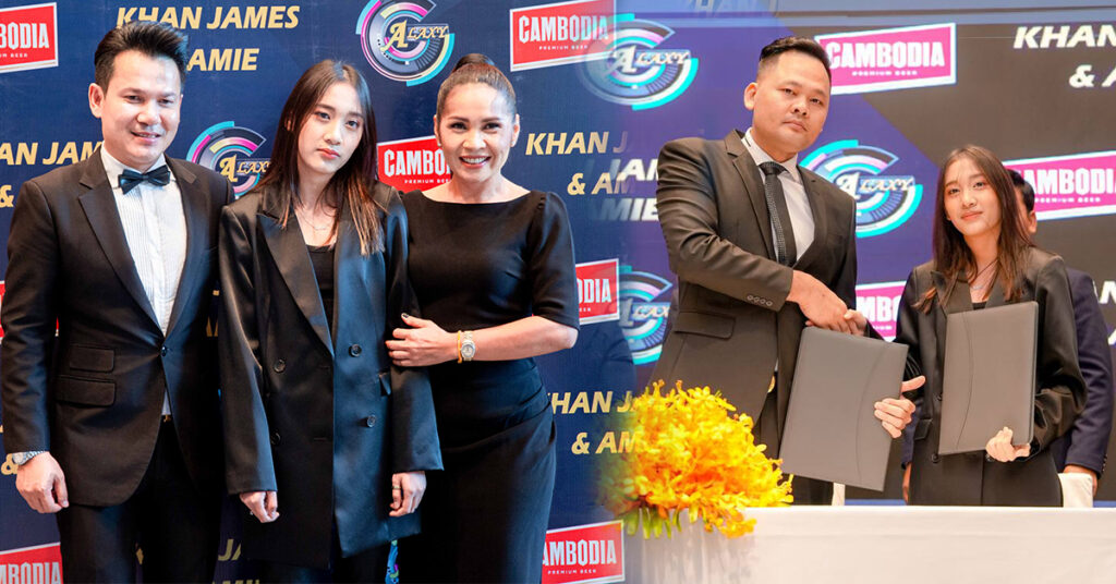 ម្ចាស់បទ “សម្រែកបេះដូង” ដឹកដៃកូនស្រីសំណព្វចិត្ត ចុះកុងត្រាជាមួយផលិតកម្ម Galaxy Navatra របស់អ្នកឧកញ៉ា ឡេង ណាវ៉ាត្រា