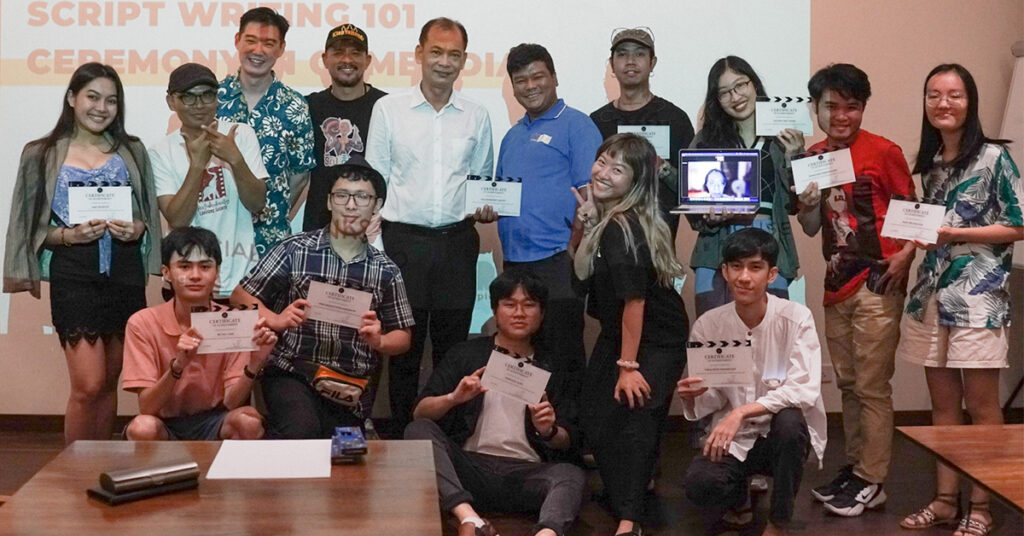 ចូលរួមឧបត្ថម្ភគាំទ្រផលិតករភាពយន្តជំនាន់ក្រោយរបស់កម្ពុជា ដើម្បីអភិរក្ស និងលើកកម្ពស់វប្បធម៌ប្រចាំតំបន់ តាមរយៈការបង្កើនគុណភាពខ្សែភាពយន្ត