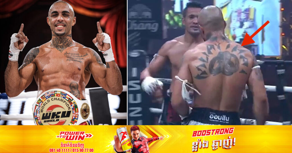 មហាជនថៃទាមទារឱ្យលោក Thiago Teixeira ត្រូវលុបស្នាមសាក់ពាក្យ «ម៉ឺយថៃ» ចេញពីខ្នងរបស់គាត់ មុននឹងចង់ផ្សព្វផ្សាយគុនខ្មែរទៅកាន់ពិភពលោក