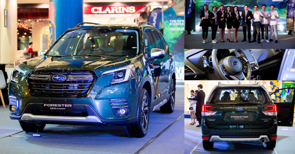 ពិធីដាក់បង្ហាញជាផ្លូវការនូវរថយន្ដ Subaru Forester សេរីថ្មី បំពាក់បច្ចេកវិទ្យាជំនួយការបើកបរកម្រិតខ្ពស់ EyesSight 4.0