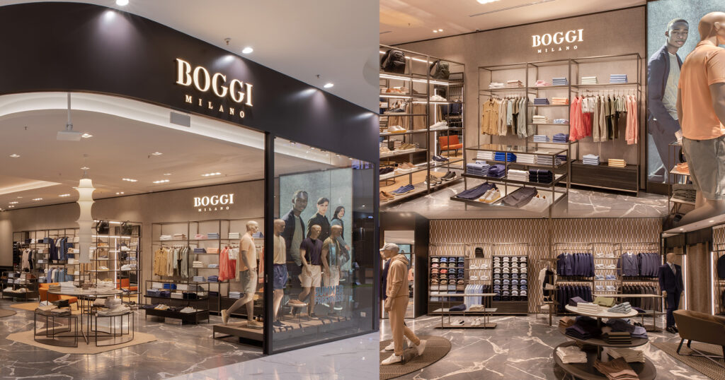 ម៉ាកសម្លៀកបំពាក់បុរស Boggi Milano បានចាប់បើកហាងដំបូងបង្អស់ក្នុងព្រះរាជាណាចក្រកម្ពុជា នៅផ្សារទំនើប អុីអន ម៉ល មានជ័យ