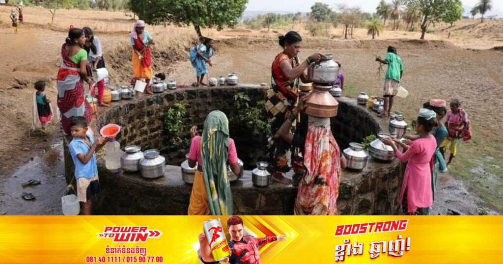 របាយការណ៍មួយបង្ហាញថា ពលរដ្ឋឥណ្ឌាមួយចំនួនត្រូវធ្វើដំណើរជាច្រើនគីឡូម៉ែត្រដើម្បីទទួលបានទឹកស្អាតប្រើប្រាស់នៅក្នុងអំឡុងពេលនៃរដូវក្តៅនេះ