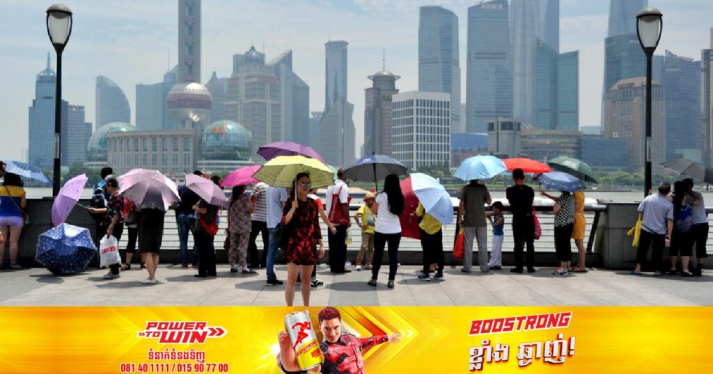 សីតុណ្ហភាពក្នុងក្រុងសៀងហៃ បានកើនឡើងដល់កម្រិតខ្ពស់បំផុតមិនធ្លាប់មានក្នុងរយៈជាង ១០០ឆ្នាំចុងក្រោយនេះ