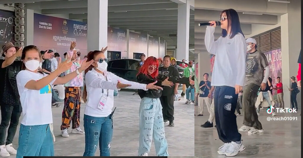 ម្ចាស់ពានលំដាប់ពិភពលោកជាច្រើនរូប រួមគ្នាជាមួយរៀមច្បងក្នុងបទ ‘‘យើងធ្វើបាន We Did It’’