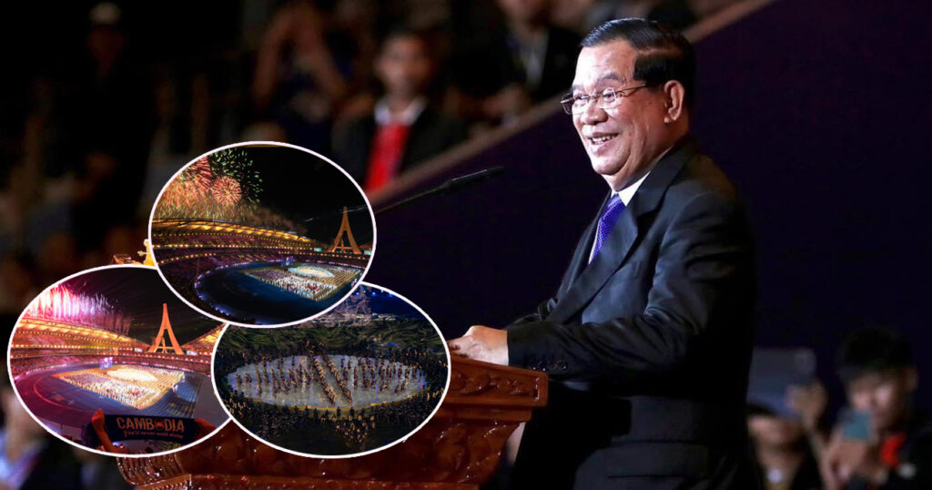 សម្តេចតេជោ ហ៊ុន សែន អរគុណមិត្តចិន ដែលបានផ្តល់នូវពហុកីឡដ្ឋានដ៏ស្រស់ស្អាត និងរឹងមាំ សម្រាប់កម្ពុជារៀបចំព្រឹត្តិការណ៍ស៊ីហ្គេម