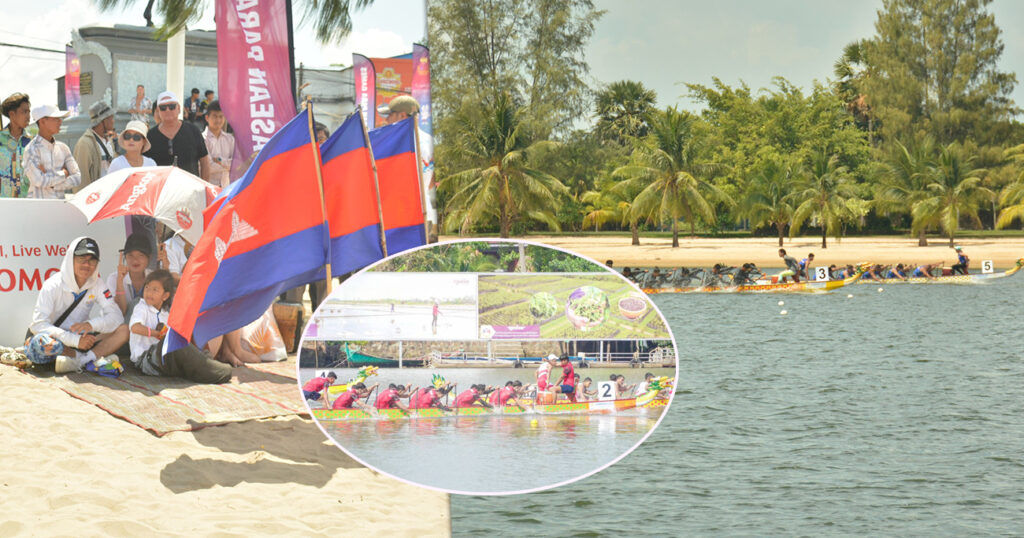 កីឡាករកម្ពុជា ទទួលបានមេដាយប្រាក់ លើវិញ្ញាសាទូកចម្ងាយ ២៥០ ម៉ែត្រ