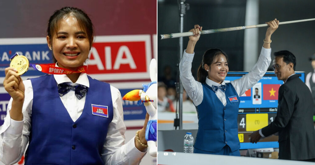 កីឡាការនីឆ្នើម ស្រួង ភាវី នឹងត្រូវប៉ះជាមួយកីឡាការនីថៃ ក្នុងវិញ្ញាសាការ៉ុម ១បាំង នៅរសៀលម៉ោង ២ ថ្ងៃនេះ