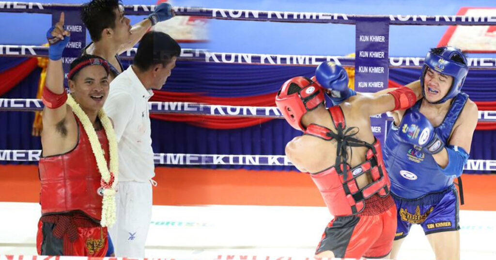 អបអរសាទរ! កីឡាករគុនខ្មែរ ឡៅ ចន្ទ្រា ទទួលបានមេដាយមាស ក្នុងប្រភេទទម្ងន់ ៧៥គីឡូក្រាម