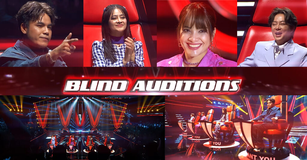 Coach ដ៏មានប្រជាប្រិយទាំង4 ត្រៀមចូលសមរភូមិ វគ្គ Blind Audition ថ្ងៃអាទិត្យនេះហើយ