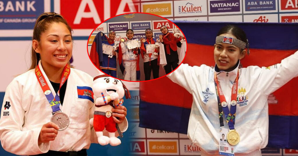 ម្ចាស់ផ្ទះកម្ពុជាឈរលើកំពូលតារាងមេដាយបណ្តោះអាសន្ន សម្រាប់ស៊ីហ្គេម ២០២៣