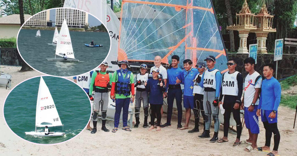 ខេត្តព្រះសីហនុ បើកការប្រកួតប្រណាំងទូកក្ដោងអន្ដរជាតិ មានកីឡាករ កីឡាការិនីចំនួន ៦ប្រទេស ចូលរួមប្រកួតកីឡាចំនួន ៣ប្រភេទ