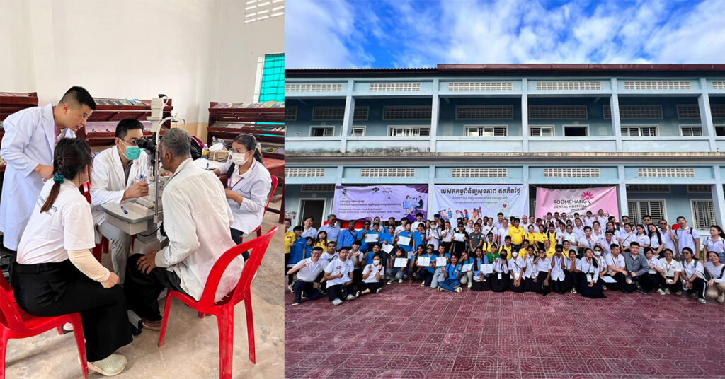 បេសកកម្មសុខភាពអង្គការសេនចនប្រចាំកម្ពុជា បានផ្តល់ផលប្រយោជន៍ដល់ប្រជាជនកម្ពុជារាប់រយនាក់ក្នុងខេត្តកំពង់ស្ពឺ 