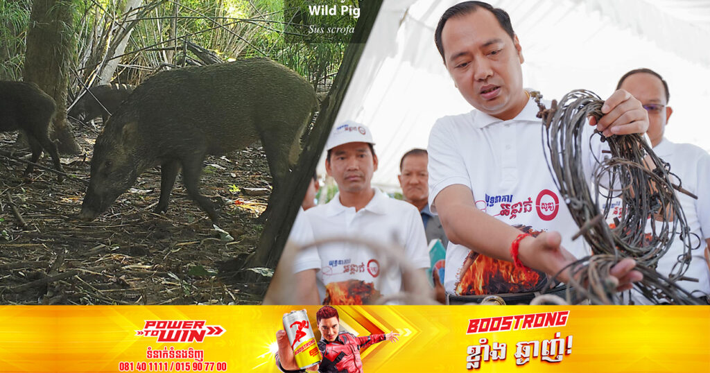 មន្ត្រីជាន់ខ្ពស់ក្រសួងបរិស្ថាន អំពាវនាវអ្នកកាប់ទន្រ្ទានដីលិចទឹក ដីធនធានធម្មជាតិ និងអ្នកដាក់អន្ទាក់សត្វព្រៃ ត្រូវបញ្ឈប់ជាបន្ទាន់ បើពុំនោះទេនឹងប្រឈមផ្លូវច្បាប់
