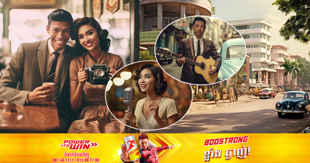 អស្ចារ្យណាស់! ជនបរទេសម្នាក់ប្រើបច្ចេកវិទ្យា AI បង្កើតរូបភាពវិលត្រឡប់ទៅសម័យឆ្នាំ១៩៦០​ នៅកម្ពុជា​ កំពុងផ្ទុះការគាំទ្រសរសើរមិនដាច់ពីមាត់