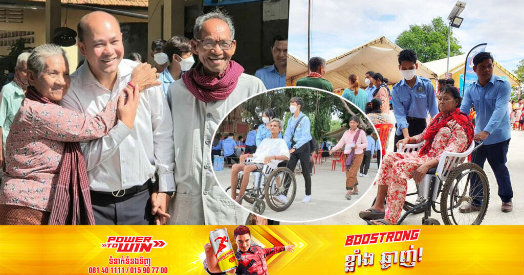 ប្រជាពលរដ្ឋ និងកម្មករ កម្មការិនី ប្រមាណ២ ០០០នាក់ នៅស្រុកបសេដ្ឋ ទទួលបានការពិនិត្យសុខភាព និងព្យាបាលជំងឺជូនដោយឥតគិតថ្លៃ ពីក្រុមគ្រូពេទ្យស្ម័គ្រចិត្តឯកឧត្តម ហ៊ុន ម៉ានី