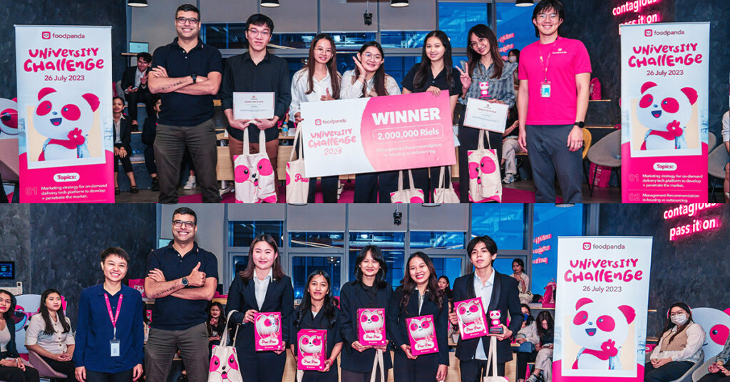 foodpanda រៀបចំការប្រគួតប្រជែងសម្រាប់និស្សិតសាកលវិទ្យាល័យ ជាលើកដំបូងលើប្រធានបទទីផ្សារ ហិរញ្ញវត្ថុ និងធនធានមនុស្ស