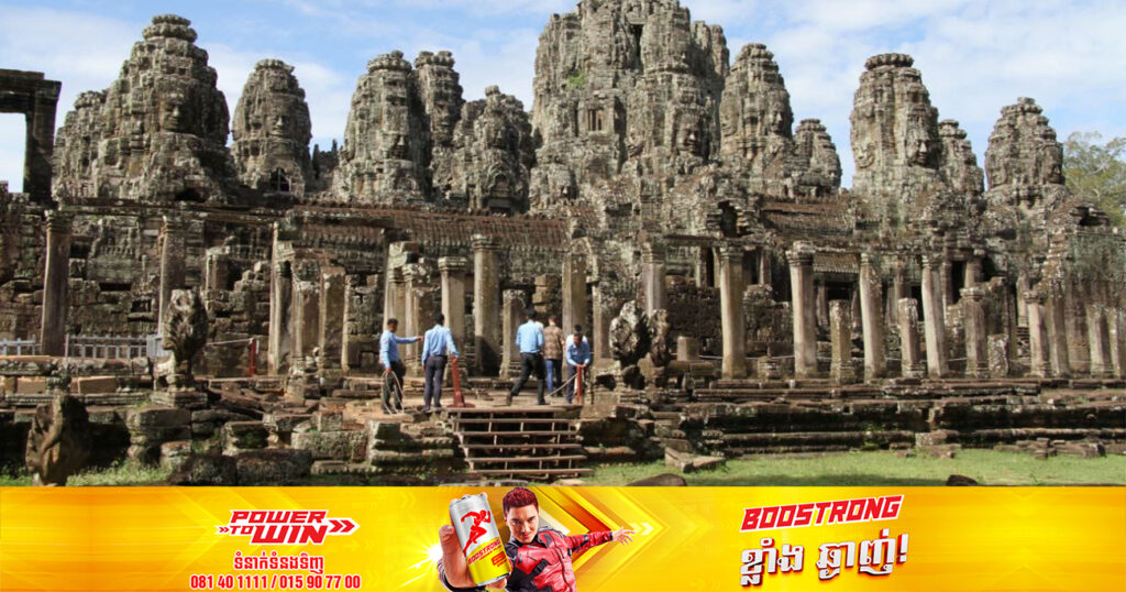 ក្រុមការងារនាយកដ្ឋានអភិវឌ្ឍន៍ទេសចរណ៍ និងវប្បធម៌ កំពុងរៀបចំវង់ទស្សនានៅក្រុងអង្គរធំ