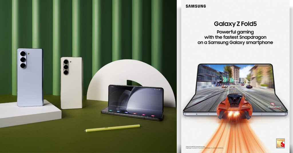 Galaxy Z Fold5 បំពាក់នូវកំពូលឈីប Snapdragon 8 Gen 2 for Galaxy ដំណើរការកម្មវិធីលឿនអស្ចារ្យ លេងហ្គេមកម្សាន្តបានយ៉ាងរលូន…!!